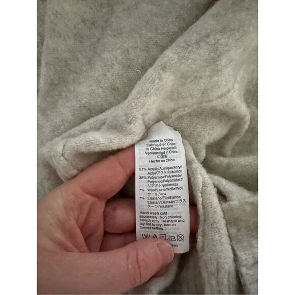 J. Crew Women’s Small Open Front Cardigan In Extra Soft Yarn - Picture 5 of 6